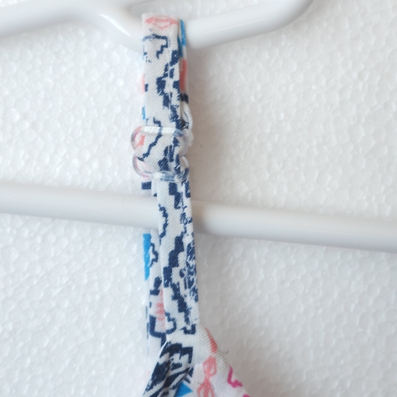 Girls U.S. Polo Assoc Romper-Denim Shorts & Southwest Print Sleeveless Top 3T - Picture 6 of 12